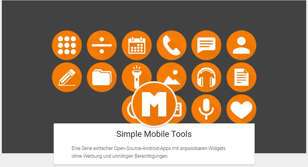 simple mobile tools